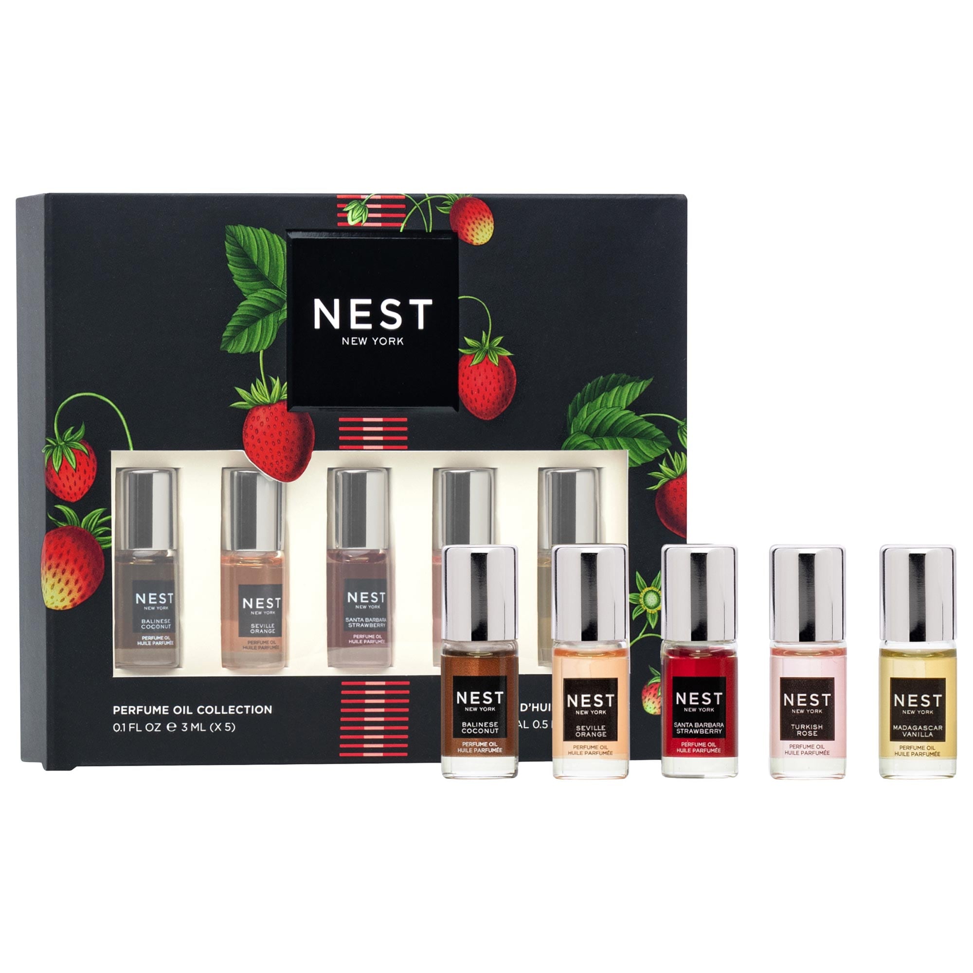 Mini Perfume Oil Rollerball Discovery Set