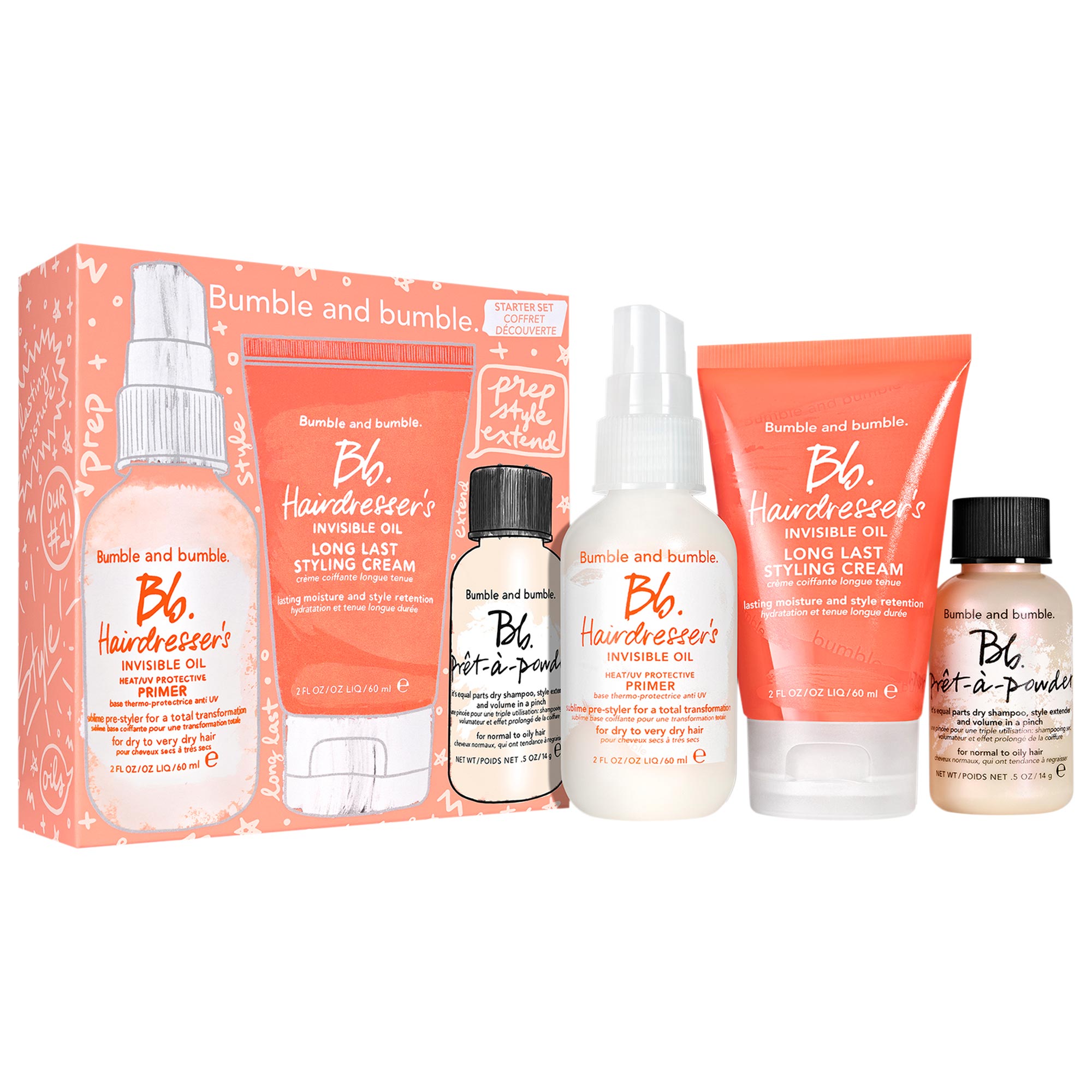 Mini Prep, Style + Extend Hair Set