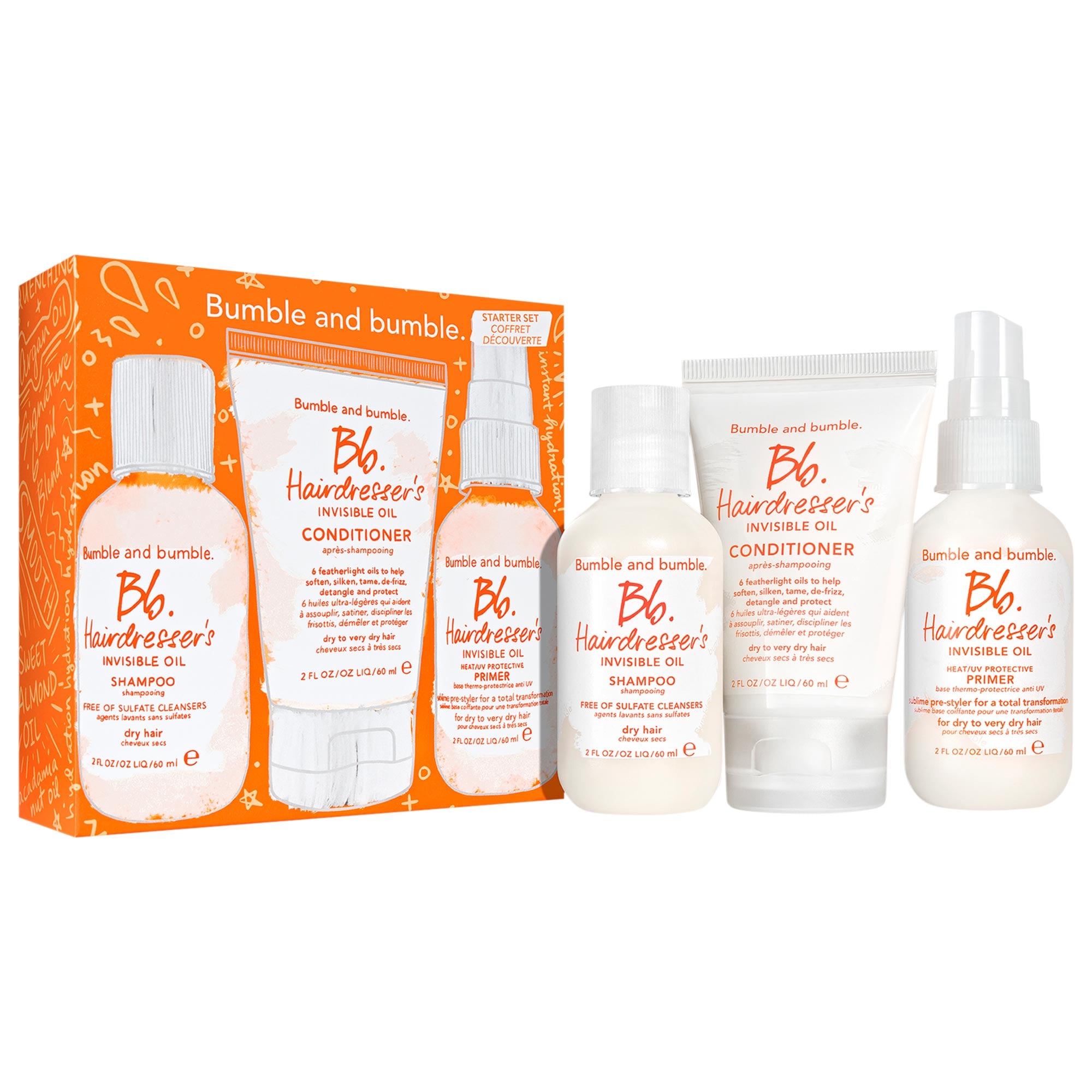 Mini Hydrating + Frizz Reducing Hair Set