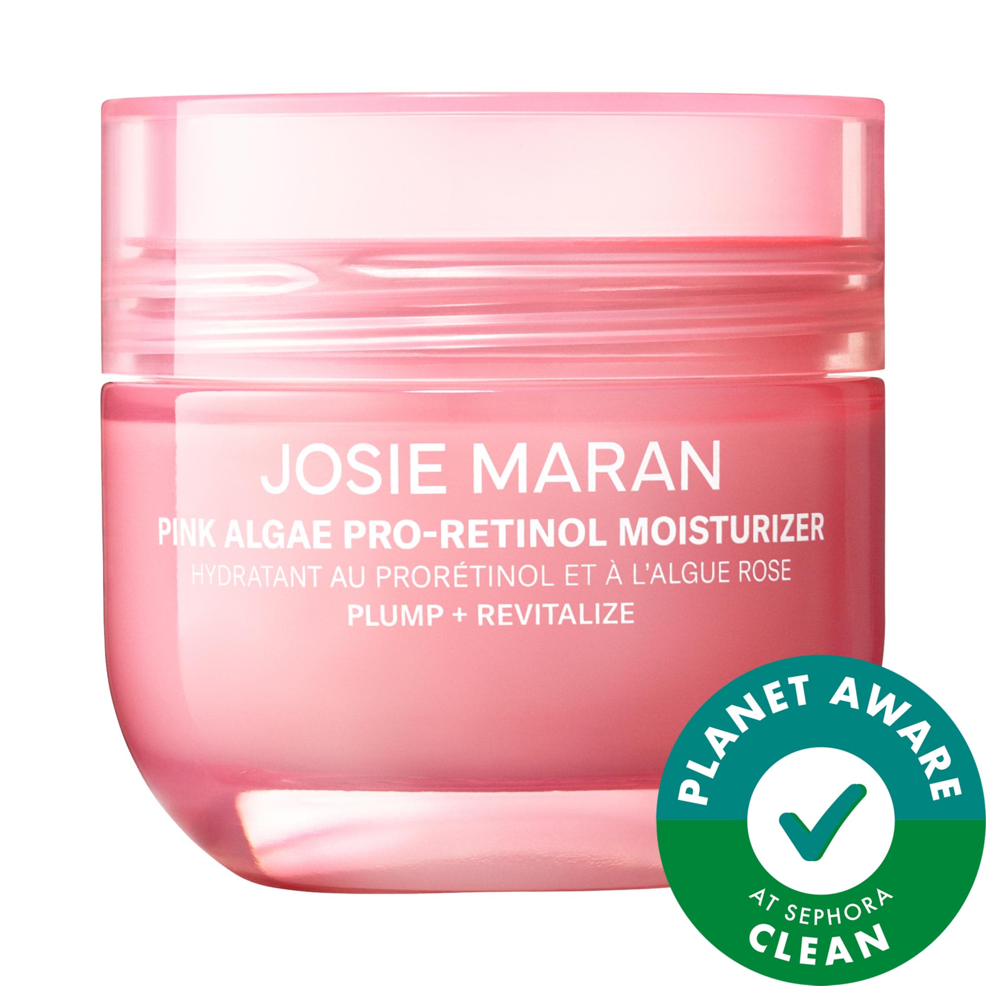 Josie Maran Pink Algae Pro-Retinol Anti-Aging Moisturizer 1.7 oz / 50 mL