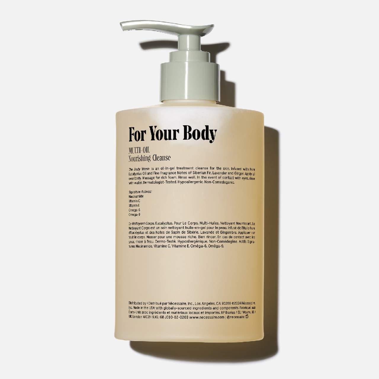 The Body Wash Eucalyptus - Nourishing Treatment Cleanse With Lipid-Rich Oils + Niacinamide