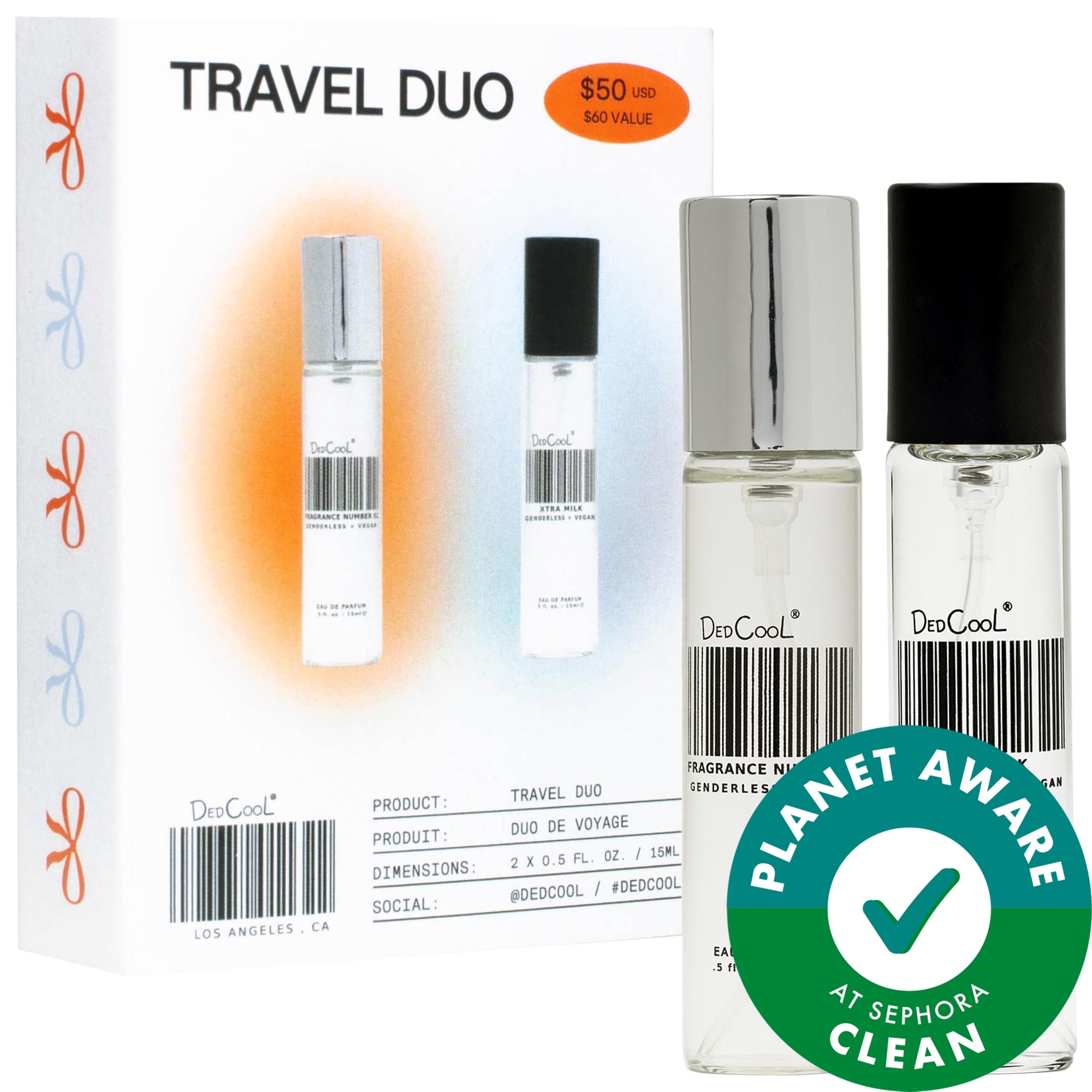 Best of Dedcool Travel Spray Perfume Duo