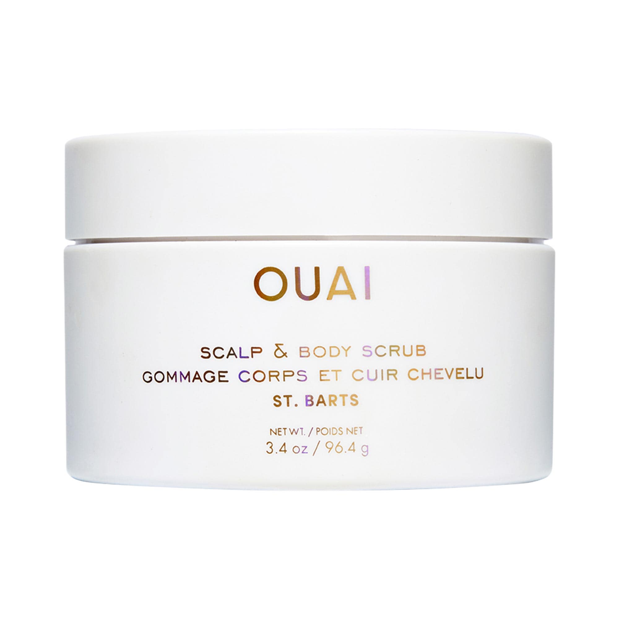 OUAI Mini St. Barts Cleansing Scalp & Body Sugar Scrub 3.4 oz / 100 mL