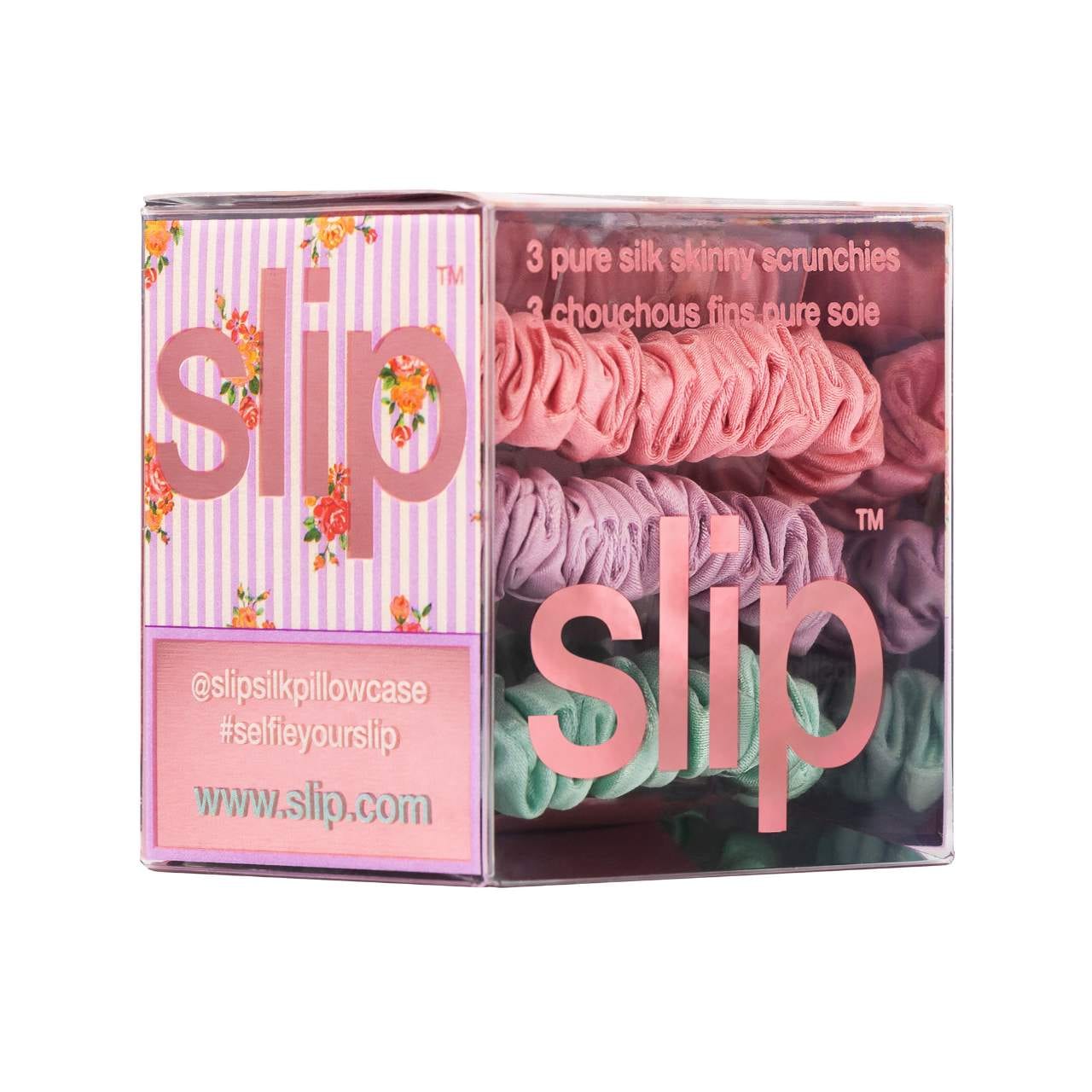 Slipsilk™ Skinny Scrunchies - 3 pack