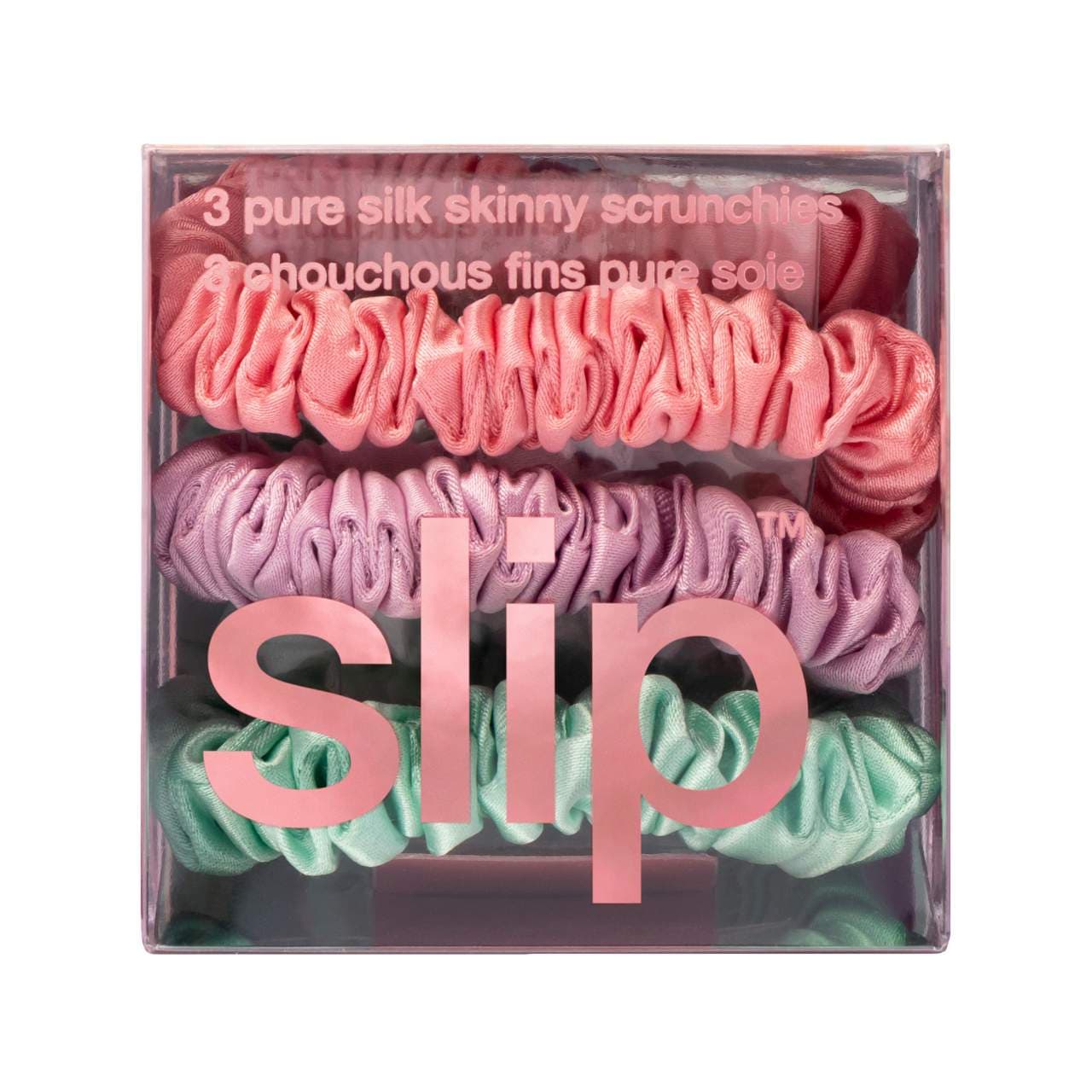 Slipsilk™ Skinny Scrunchies - 3 pack