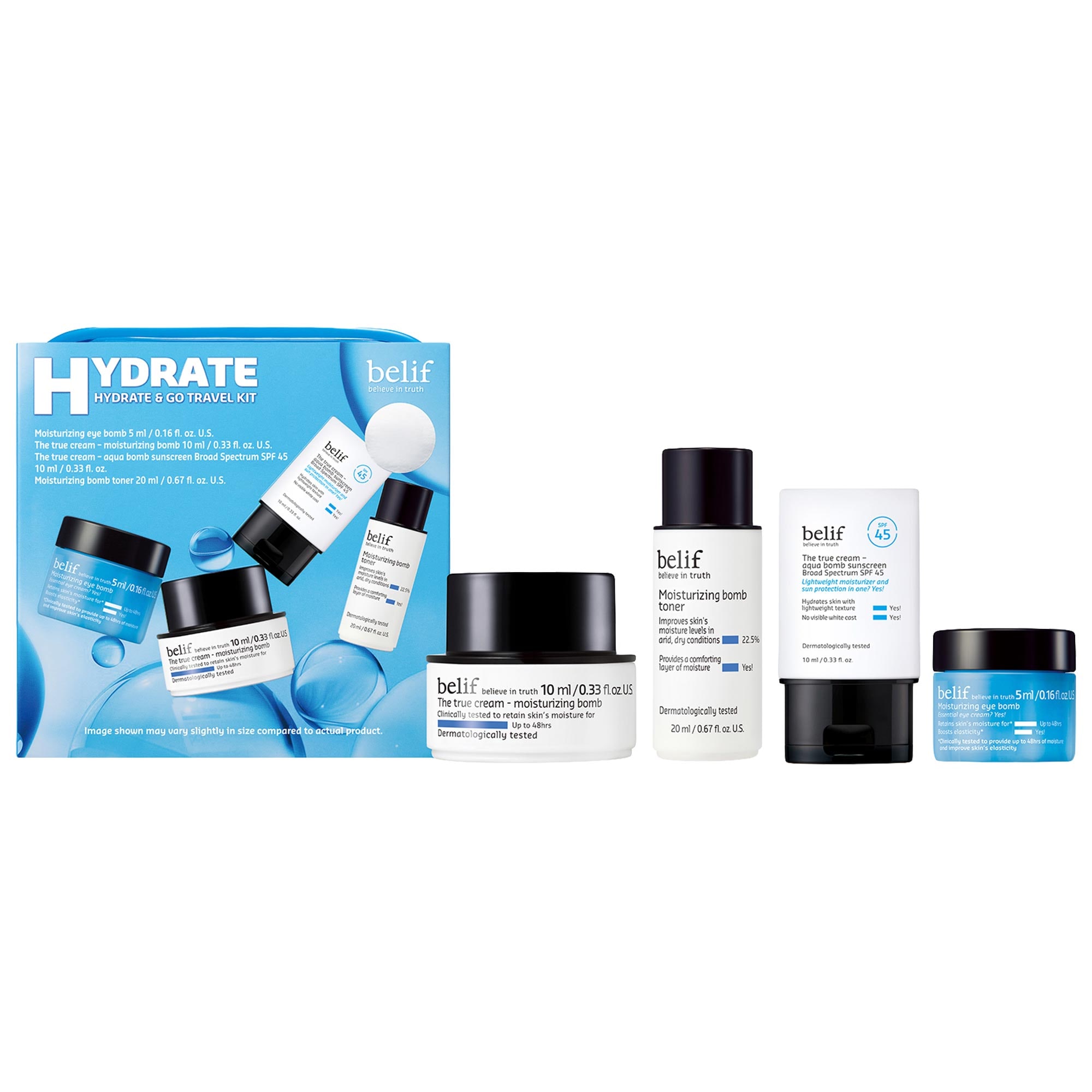 Hydrate & Go Travel Kit