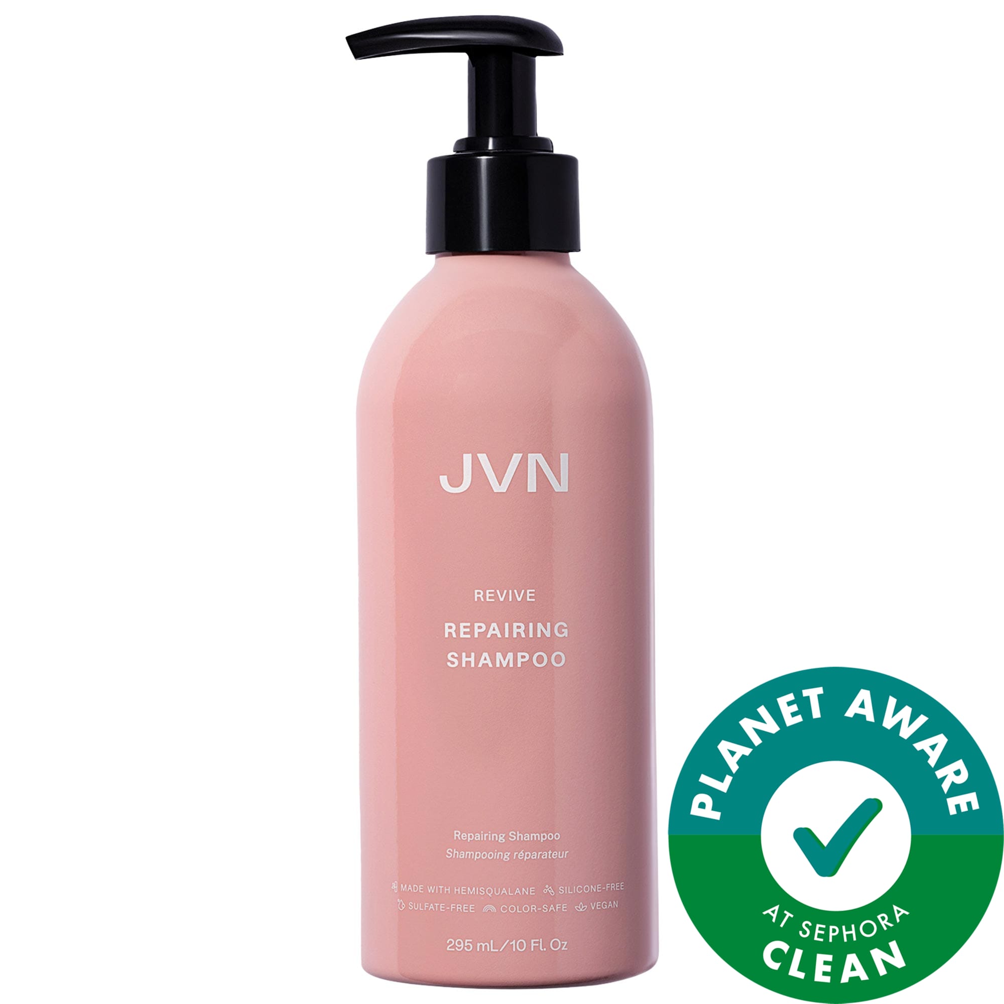 JVN Revive Repairing Shampoo for Damaged and Color Treated Hair 10 oz / 295 mL