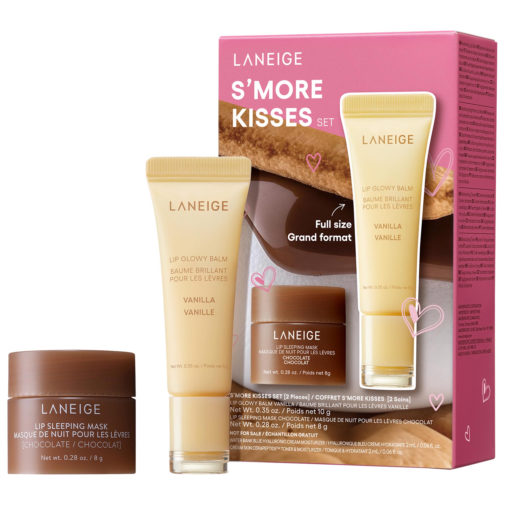 LANEIGE S'more Kisses Set