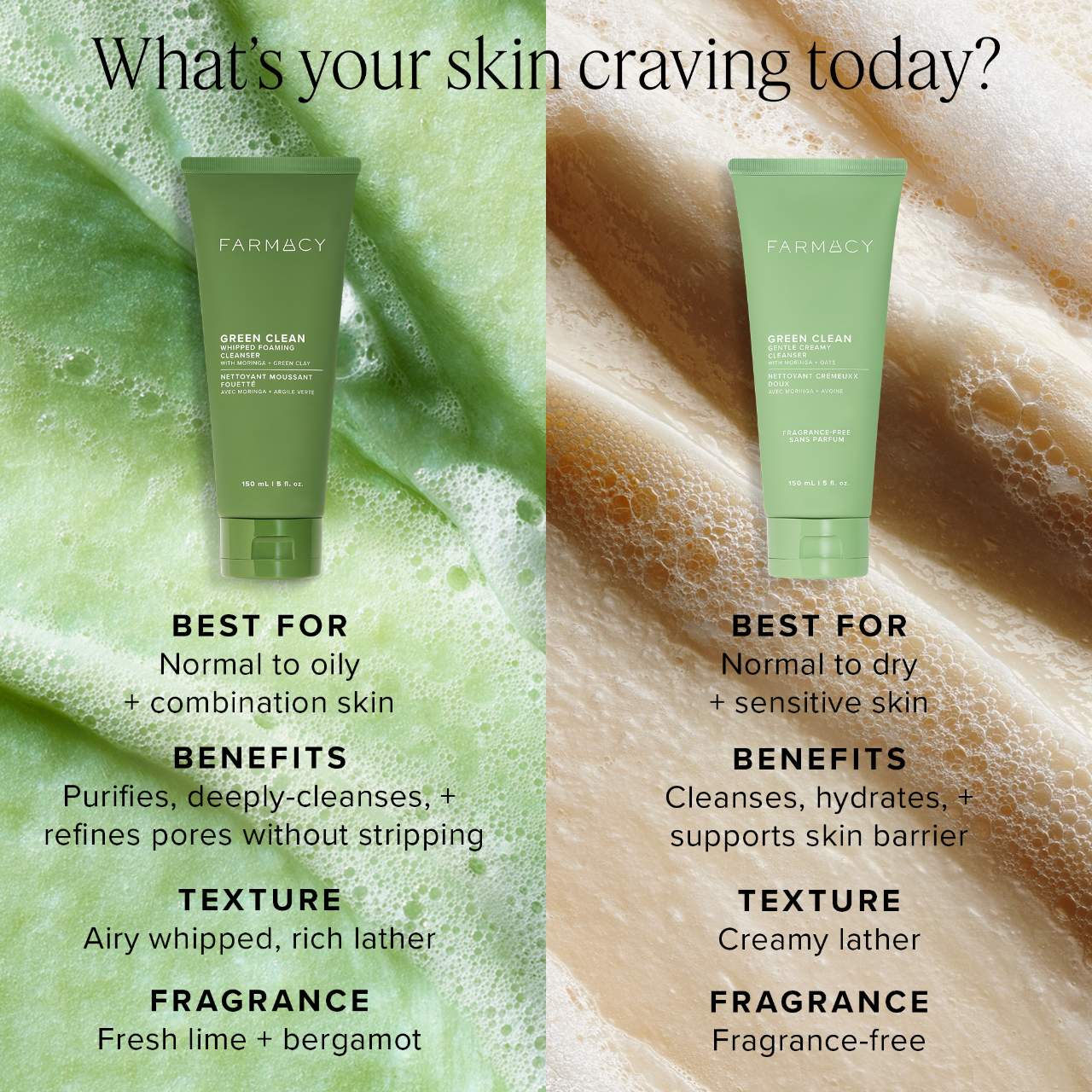 Green Clean Whipped Foaming Cleanser