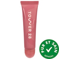 Tower 28 Beauty - Baume de soin teinté hydratant pour les lèvres LipSoftie™