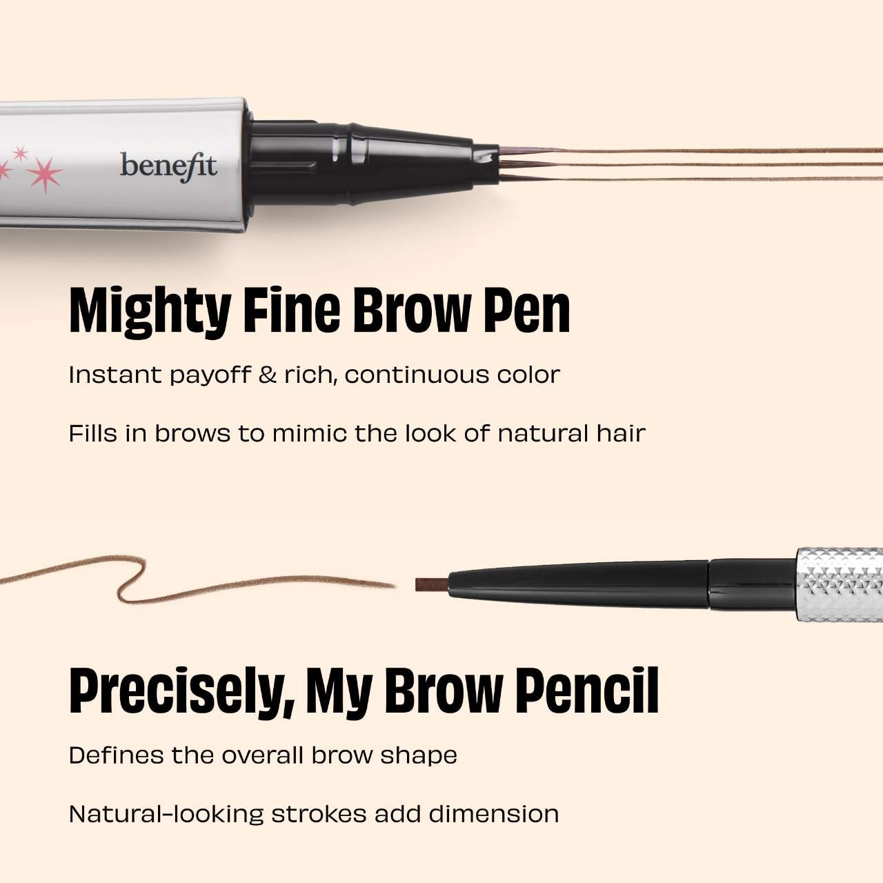 Mighty Fine Waterproof Brow Pen