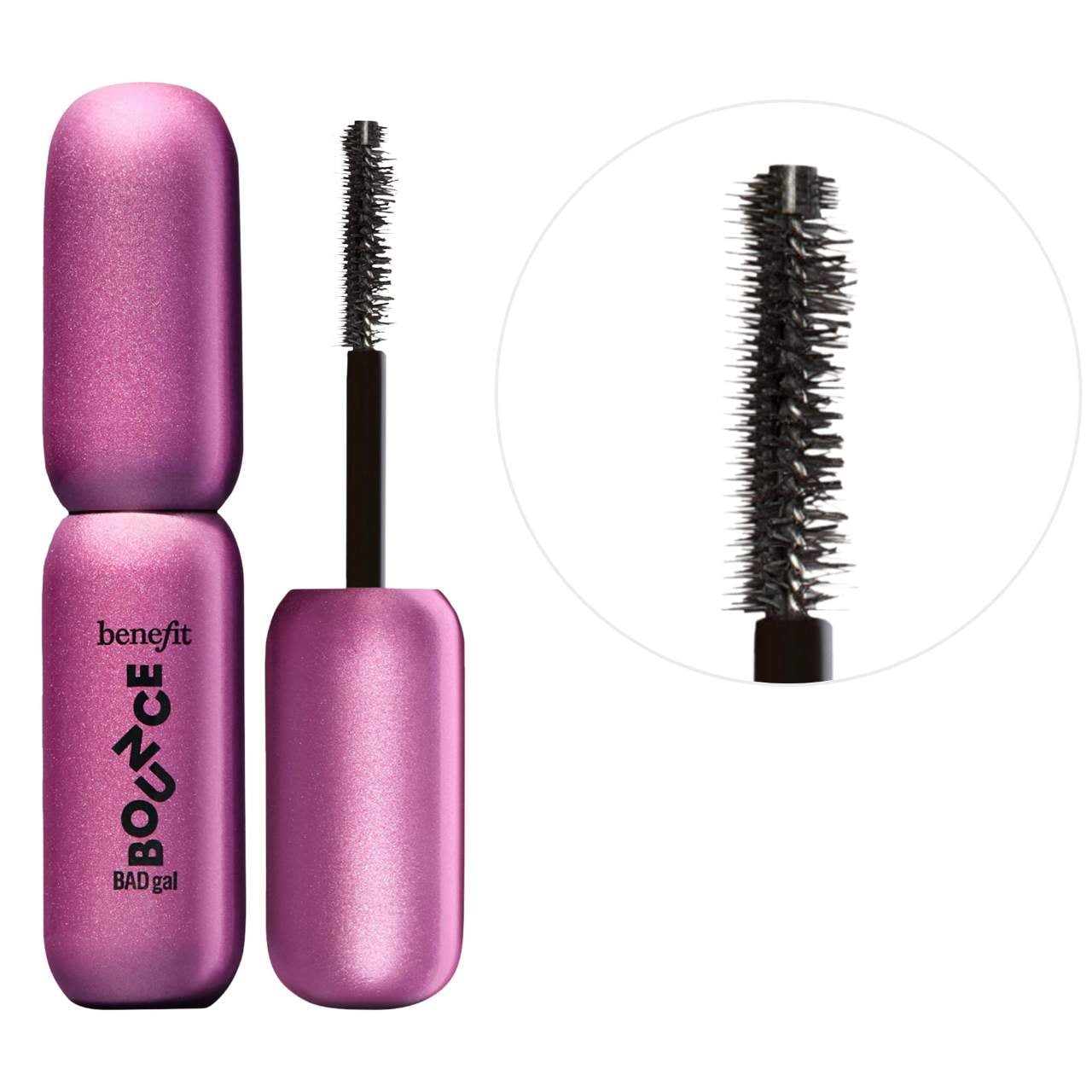 Benefit Cosmetics Mini BADgal Bounce Volumizing Mascara Pump'd Up Black 0.14 oz / 4 g