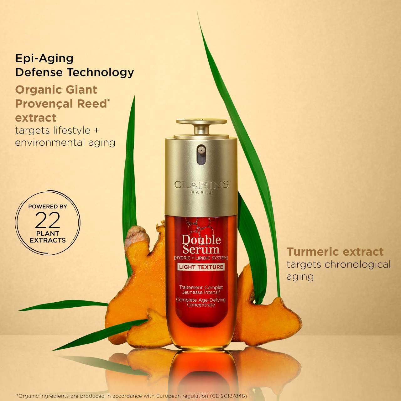 Double Serum Light Texture Anti Aging to Firm, Boost Radiance, Refine Pores