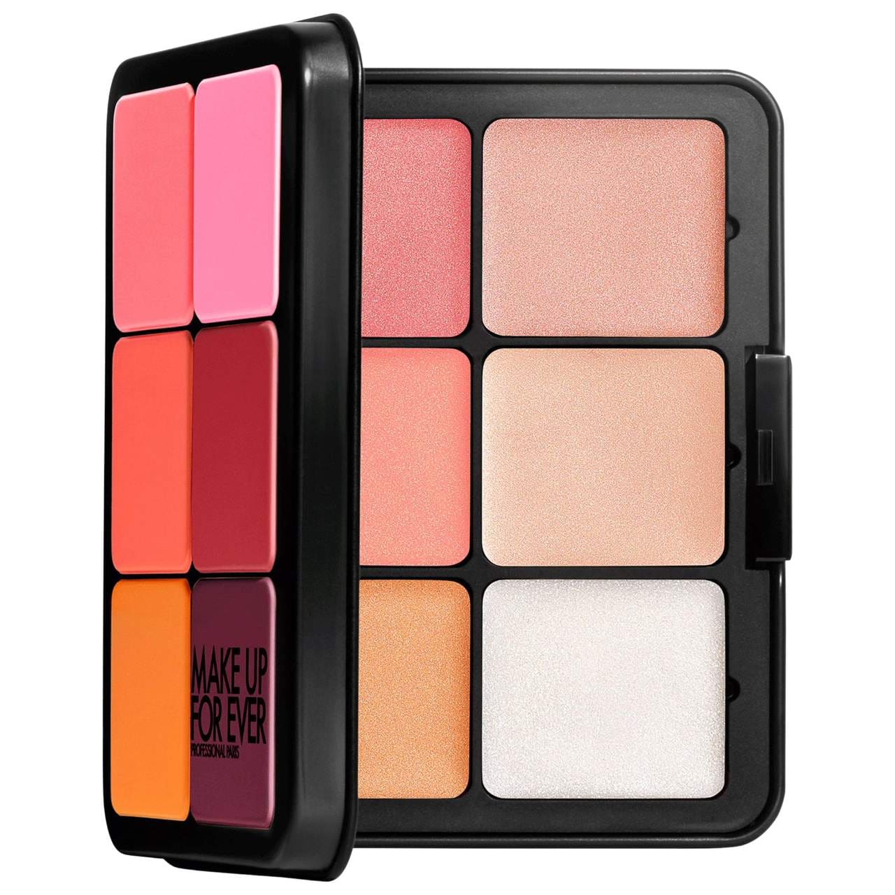 MAKE UP FOR EVER HD Skin Blush & Glow Longwear Cream Face Palette 6 x 0.07 oz / 6 x 2.2 g