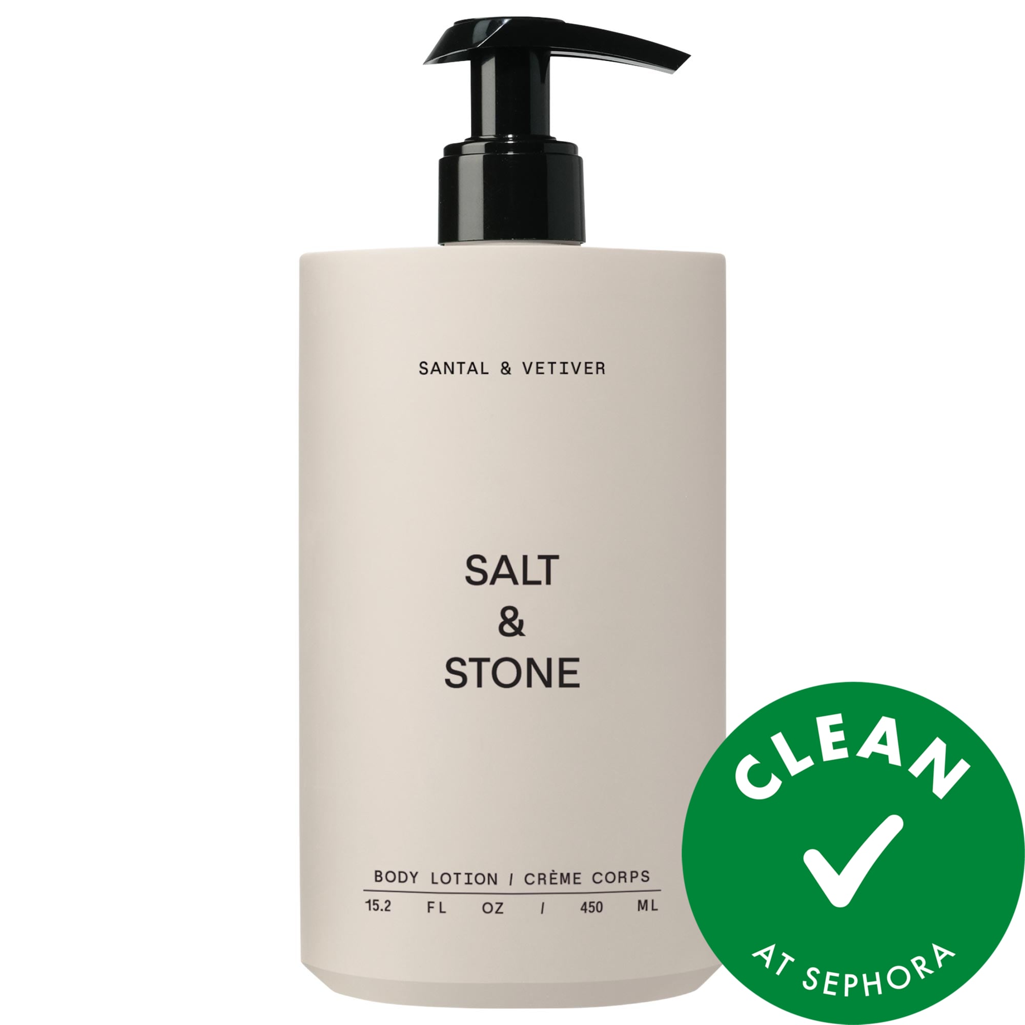 Salt & Stone Santal & Vetiver Hydrating Body Lotion With Niacinamide 15 oz / 450 ml