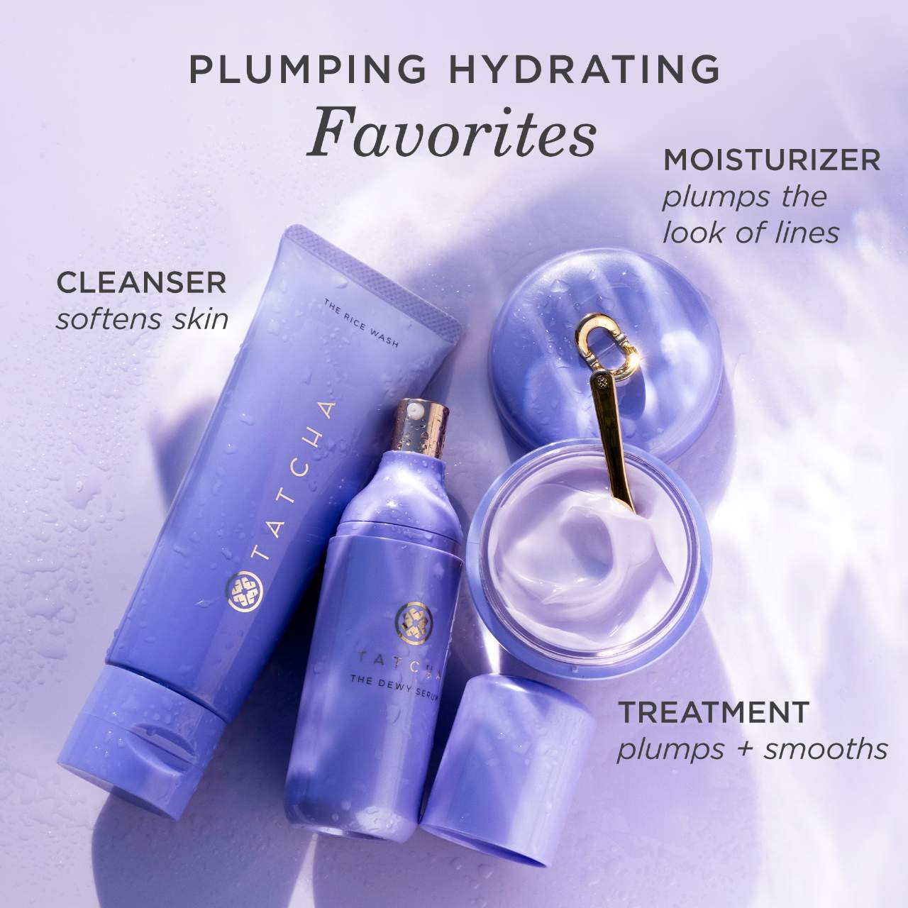 The Dewy Skin Cream Plumping & Hydrating Refillable Moisturizer