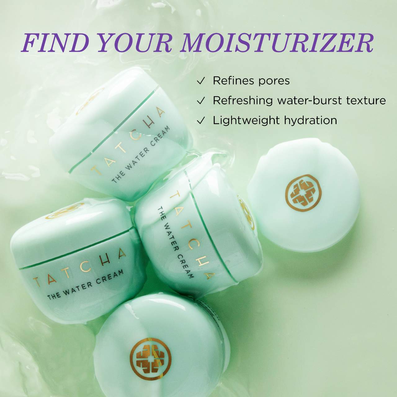 The Water Cream Oil-Free Pore Minimizing Refillable Moisturizer