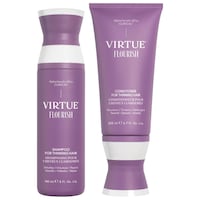 Virtue - Ensemble shampoing et revitalisant épaississant Flourish® pour cheveux clairsemés