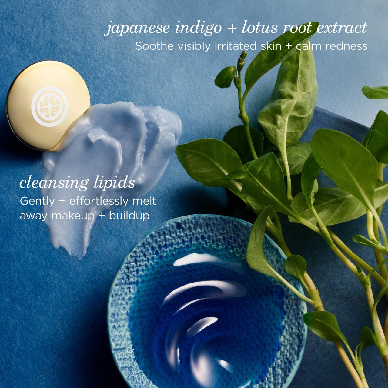 The Indigo Cleansing Balm Moisturizing Makeup Remover