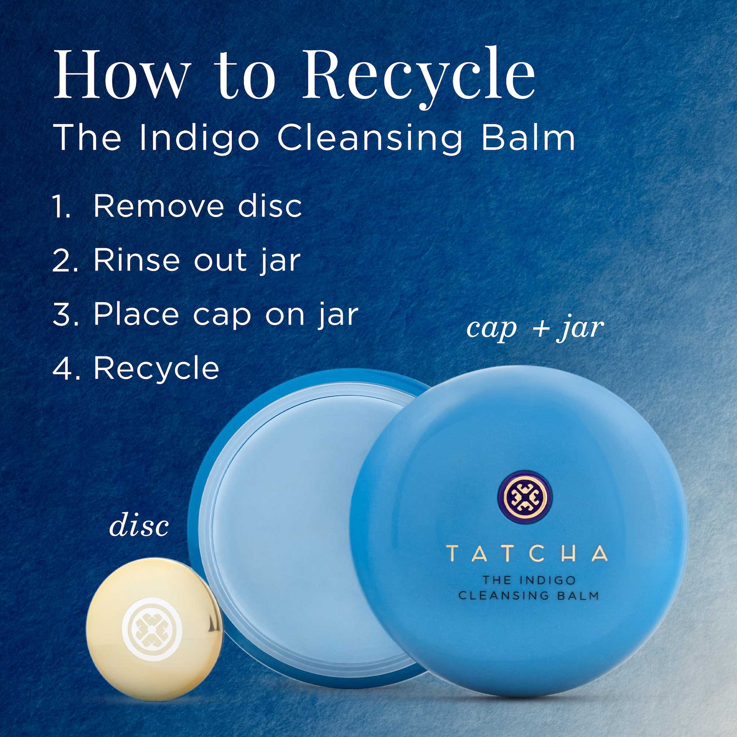 The Indigo Cleansing Balm Moisturizing Makeup Remover