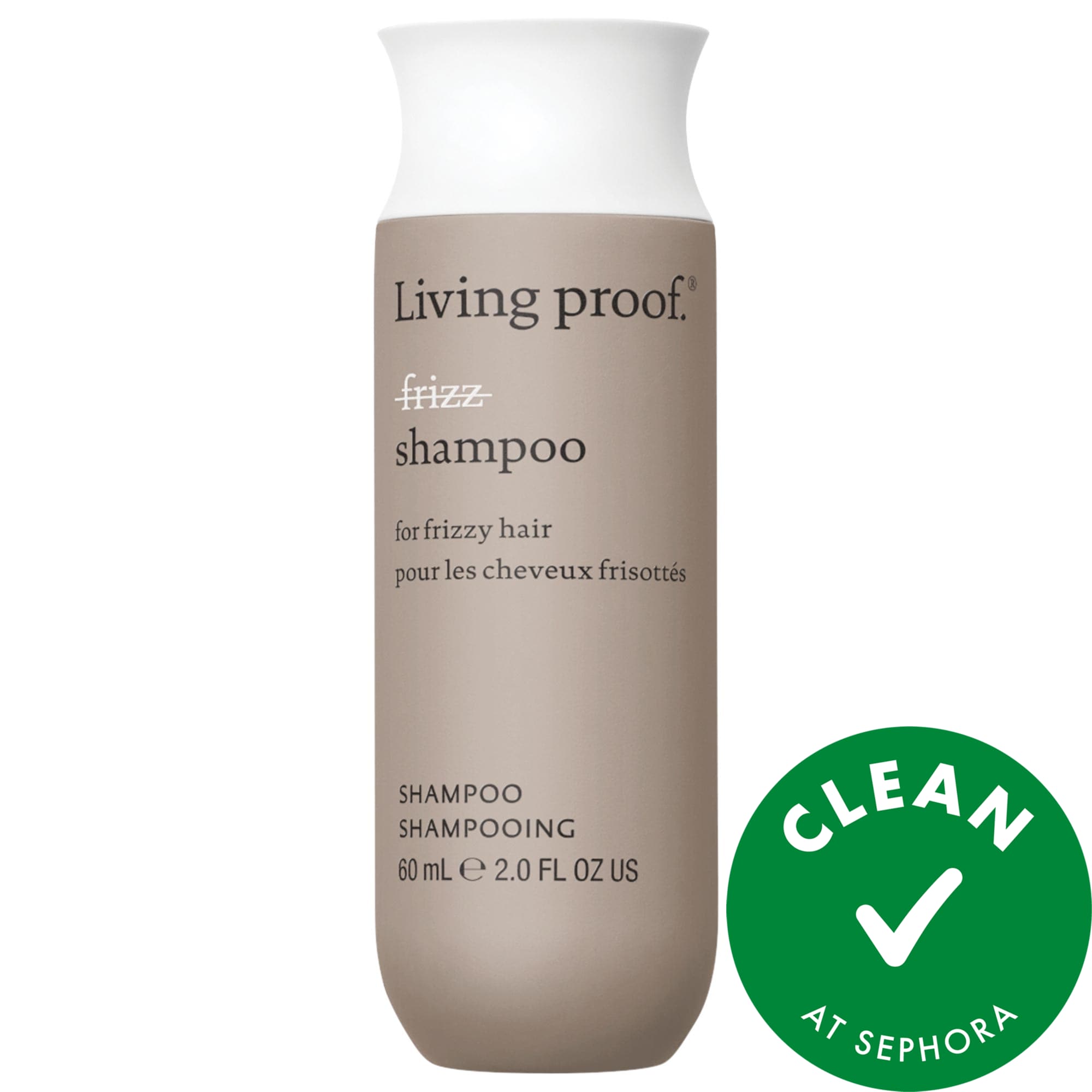 Living Proof Mini No Frizz Smoothing Shampoo 2oz / 60ml