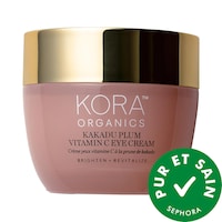 KORA Organics - Crème contour des yeux à la vitamine C et prune kakadu